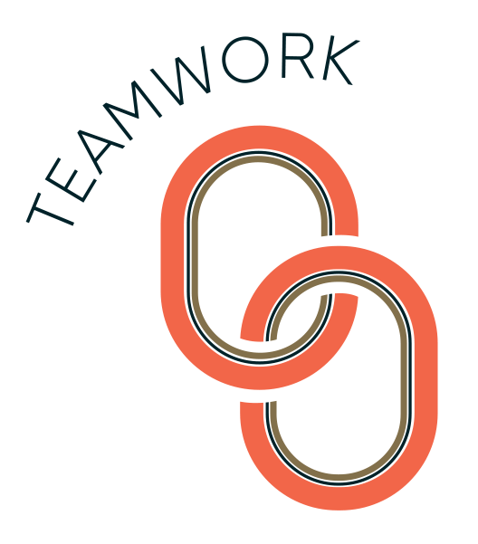 Cornwalls_Icon_CoralOrange_Teamwork Cornwalls Teamwork Icon