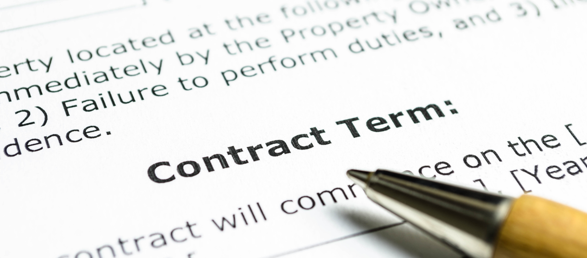 Cornwalls Law - Contract term Laws